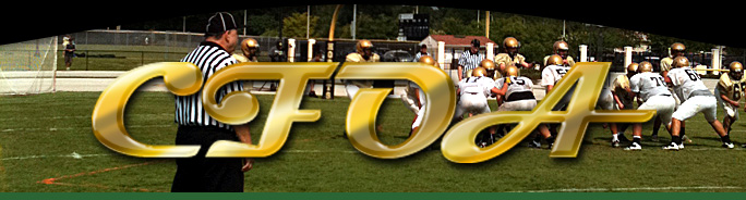 Jeff Deen officiates a Central Florida football game.
